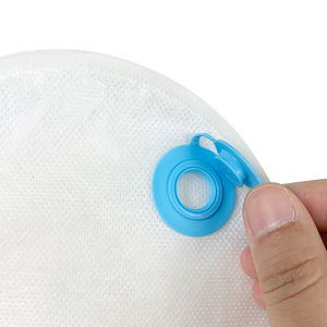 Duas peças drenável descartável colostomia ostomia estoma saco CE certificado classe I dispositivo médico 15x27cm uso hospitalar - Product Image 4