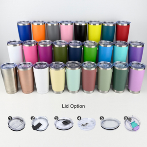 Nhà Máy Bán buôn biểu tượng tùy chỉnh thép không gỉ cách điện sơn tĩnh điện 20oz xe du lịch Cốc Cốc Cốc với nắp cho cà phê - Product Image 3
