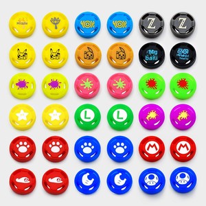 Capuchons et protections pour manettes Nintendo Switch, compatibles avec les joysticks Joy-Con Switch, accessoires en silicone. - Product Image 1