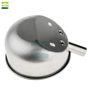 Nuovo commercio all'ingrosso di fabbrica durevole in acciaio inox rotondo automatico ciotola galleggiante acqua ciotola per suini bevitori di animali - Product Image 6