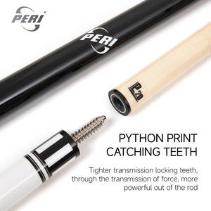 PERI 58" ST Series Professional Lightweight Durable Billiard Cue Stick Set High Quality Maple Shaft 12.5mm Pool Cue - Product Image 4