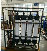 Système d'ultrafiltration automatique en acier inoxydable 304, 6 TPH, station de traitement d'eau UF, réservoir sous pression, pompe, certifié CE ISO