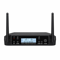 Système de microphone sans fil professionnel OEM/ODM, dynamique et portable, adapté aux divertissements à domicile et aux spectacles sur scène