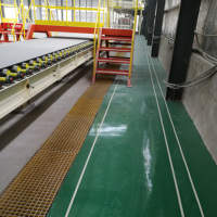 Nouvelle machine de fabrication de plaques de plâtre avec pompe pour la production de plaques de plâtre/plaques de plâtre sèches/panneaux de plafond pour les magasins de matériaux de construction
