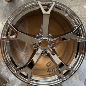 Jantes forgées Triple Chrome Nismo V1 19x9.5 19x10.5 5x114.3 à rebord profond pour Infiniti Q50 Q60 G37 <span class=keywords><strong>Nissan</strong></span> 370Z 350Z Q50 Q60 G37 - Product Image 2