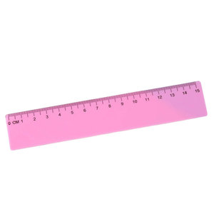 Becol Bán Buôn Trống 15Cm Rắn Màu Cai Trị Giá Rẻ Đo Cai Trị Biểu Tượng Tùy Chỉnh In Nhựa Thẳng Cai Trị Cho Sinh Viên - Product Image 3