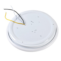 Plafonnier LED Rond Moderne 12W-96W, Montage Encastré, Base en Fer, Diffuseur PC, Lampe Dôme Minimaliste pour Chambre et Salon