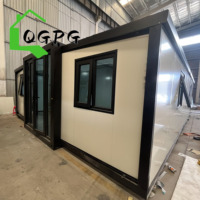 Casa Modular Prefabricada Personalizada a Prueba de Huracanes, Contenedor Expandible de 20 Pies, Vivienda Prefabricada, Baño Portátil