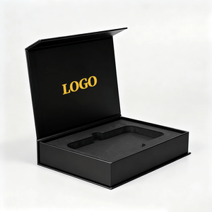 Caja de Regalo Magnética Reciclable con Logotipo Personalizado, Empaque de Cartón Rígido para Accesorios de Teléfono Móvil, Laminación Mate, Portátil e Impermeable - Product Image 3