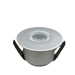 <span class=keywords><strong>Kit</strong></span> de boîtier de <span class=keywords><strong>mini</strong></span> projecteur <span class=keywords><strong>LED</strong></span> 1W en aluminium IP65 avec découpe de 28 mm pour éclairage encastré de meuble ou de bijoux - Product Image 1