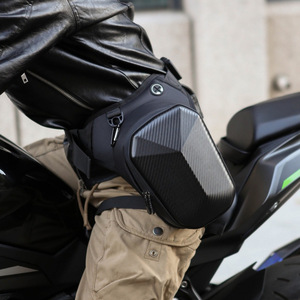Sac <span class=keywords><strong>de</strong></span> <span class=keywords><strong>jambe</strong></span> unisexe transfrontalier en PVC, style minimaliste, imperméable, pour moto, sac bandoulière d'extérieur - Product Image 3