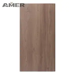 Amer 30cm width installation wooden fluted black plastic internal classic wall moulding strip panels wood outdoor
