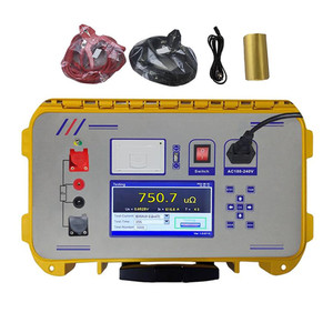 Loop Contact Resistance Tester 600A Current 1-10m Range 0.50% Accuracy AC220V 1 Resolution LED With <b>Printer</b> - Product Image 3