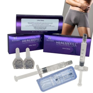 Heremefill Safe 2ml <span class=keywords><strong>Acide</strong></span> <span class=keywords><strong>Hyaluronique</strong></span> Réticulé pour <span class=keywords><strong>Injection</strong></span> de Remplissage Dermique pour l'Amélioration Masculine - Product Image 4