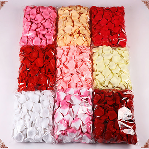 0,5 кг/мешок оптом из нетканого материала с лепестками роз, искусственные лепестки роз для свадебной вечеринки, украшения на день Святого Валентина - Product Image 1