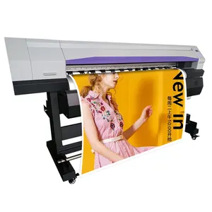 핫 세일 플렉스 배너 비닐 광고판 konica 512I 디지털 롤 인쇄 기계 야외 및 실내