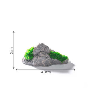 Roccioso creativo retrò in miniatura fai da te in resina artigianato piccoli ornamenti per <span class=keywords><strong>il</strong></span> modello paesaggistico del villaggio acquatico di Jiangnan - Product Image 3
