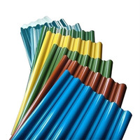 Prix de gros pas cher 32 couleurs pré-peint galvanisé tôle de toiture ondulée approvisionnement en usine