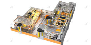 Parc d'aventure intérieur pour enfants avec parcours en haute altitude, design personnalisé direct usine, <span class=keywords><strong>Mario</strong></span> Zip Line, mur d'escalade et toboggan - Product Image 5