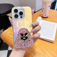 Coque de téléphone de luxe de créateur pour iPhone 17 16 15 14 13 12 11 Pro Max, étui de protection IMD tendance, coque de téléphone CP