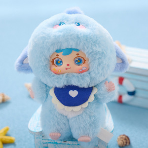 Porte-clés en peluche Three Little Mao, collection Ocean Gathering, poupées mignonnes de 15 cm, cadeau pour filles - Product Image 3