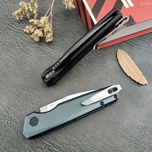 Couteau de poche extérieur LAUNCH-18 7551, couteau à fruits, lame de 2,68 pouces en acier CPM154, manche en alliage d'aluminium T6, portable pour la randonnée, le camping, le bricolage, OEM - Product Image 5