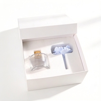 Diffuseur d'huiles essentielles Finru Home en céramique parfumée, fait main, en forme de fleur de porcelaine, pour aromathérapie et assainisseur d'air