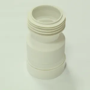 High Quality Bathroom Plastic Sewer Pvc Flexible Toilet Wc Straighht Pan Waste Pipe Connector