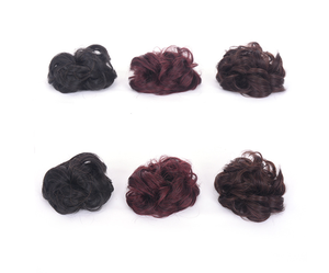 วิกผมสังเคราะห์ Chignon สำหรับผู้หญิง,คลิปผมโดนัทต่อผม Chignon ทำจากไฟเบอร์อุณหภูมิสูง - Product Image 6