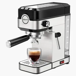 Nouvelle arrivée Machine à café expresso à vapeur de lait italienne 19bar à usage domestique professionnel