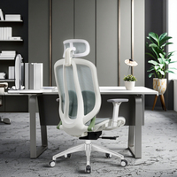 Chaise de bureau de direction moderne de haute qualité, en maille, 3D, réglable, ergonomique, haut de gamme, pour le personnel, les conférences, la réception, la maison, le bureau