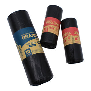 Bolsas de Basura Negras Biodegradables de 55 Galones, Rollo Jumbo Personalizado de LDPE Negro, Fabricantes de Bolsas de Plástico Negras - Product Image 6