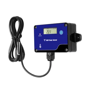 Registador de dados e temperatura ip54, gravador de dados de temperatura e umidade agrícola à prova d' água