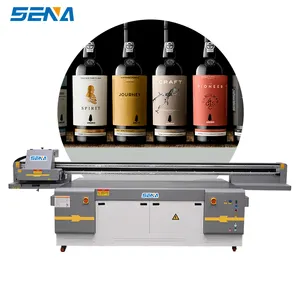 factory price Large Format Printer A1 UV Flatbed Printer 2513 Rich & Bright for Plastic Wood Glass Metal Ceramic Leather TPU