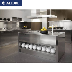 Évier de cuisine en acier inoxydable, dernier modèle, prêt à l'emploi, design commercial, armoires de cuisine intelligentes en acier - Product Image 6