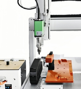 Machine de vissage horizontale automatique à tête unique et double station, type soufflant, système de fixation par visserie 220V, garantie 1 an - Product Image 4