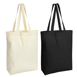 Sac fourre-tout en toile de coton biologique de luxe imperméable pour femmes, logo personnalisé, sac de shopping et de cadeau, approvisionnement en vrac en provenance d'Inde - Product Image 3