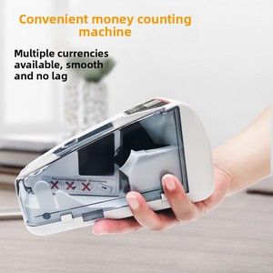 Compteur de billets portable V30 Mini petit équipement de service avec détecteur de monnaie multinational - Product Image 1