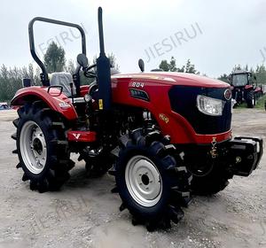 Jesray roda pertanian 50 HP 4WD, traktor pemikat bagian depan keluaran baru garansi 5 tahun Shandong Cina Tinggi - Product Image 2