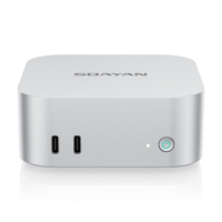 SOAYAN MN-N5 Nueva Mini PC con Intel N100, Mini PC con LPDDR5, Windows 11 Pro / Linux para Oficina, Mini PC para Negocios