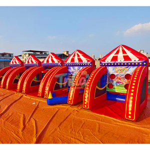 Jeux de tir gonflables en PVC <span class=keywords><strong>pour</strong></span> carnaval (basket-ball, football), jeux gonflables de carnaval, fléchettes gonflables personnalisées <span class=keywords><strong>pour</strong></span> carnaval - Product Image 2