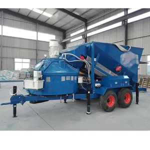 25m3/h Mobile Small Portable Germany Concrete Batching Plant Price