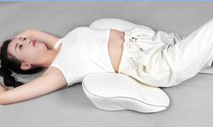 Multifunctional <b>Contour</b> Memory Foam <b>Pillow</b> Dual Height for Back Neck Spine Relief - Product Image 3