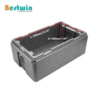GN Pan Inklusive 32L EPP Foam Catering Restaurant Kühlbox Warm halten Wärme transport behälter Isolierter Lebensmittel pfannen träger