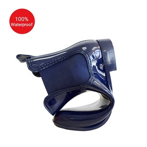 Bottes <span class=keywords><strong>de</strong></span> <span class=keywords><strong>pluie</strong></span> pour femmes, bleu, décontractées, élégantes, à la mode, rehausseur <span class=keywords><strong>de</strong></span> cheville, pour dames - Product Image 2