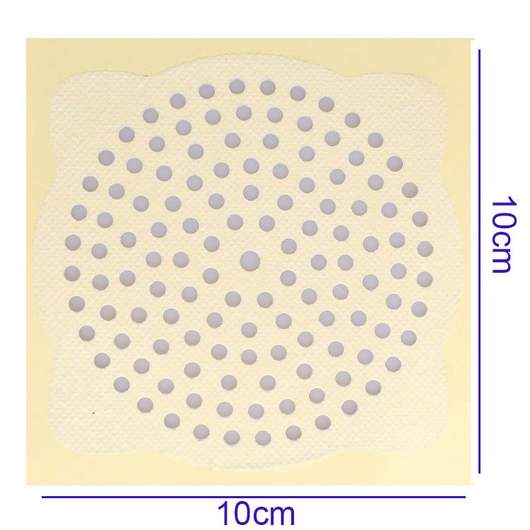 YOTO Modern Design Goose Anti-Clogging Hair Filter Net Stickers Disposable Drain Stickers for Bathroom Drains