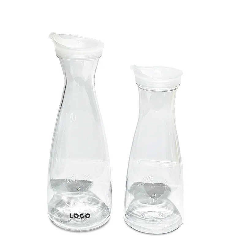 Caraffa per bevande in plastica caraffa per succo da 500ml con brocche per coperchio