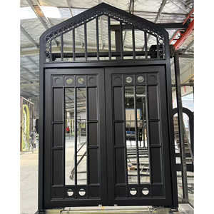 Doble hoja tallada en <span class=keywords><strong>hierro</strong></span>, una solución integrada para antirrobo y decoración en villas y mansiones - Product Image 3