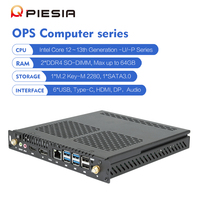 Pizarra Interactiva OPS 2026, Mini PC OPS Barebone de 80 Pines con Intel Core I5 12450H de 12.ª Generación, 2*DDR4, Win11 Pro