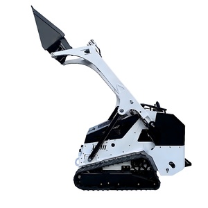 चीनी कारखाने थोक नए डिजाइन मिनी स्किड स्टीड लोडर मिनी फ्रंट लोडर ट्रैक लोडर - Product Image 1